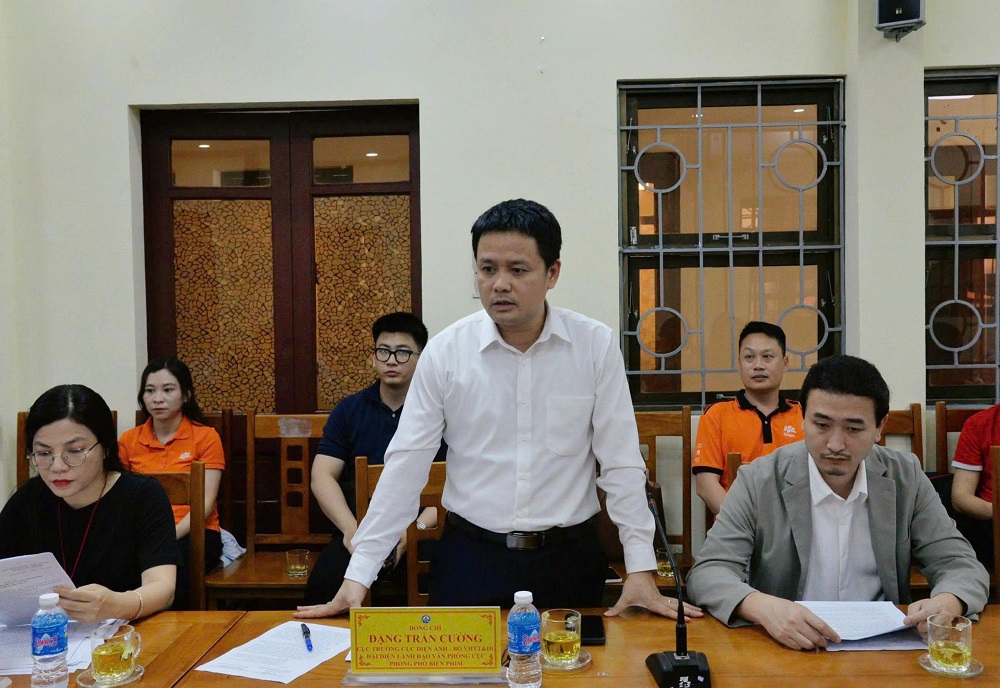 Ông Đặng Trần Cường phát biểu tại buổi làm việc với tỉnh Lạng Sơn